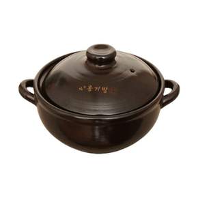 황토 도자기 내열냄비 소 1P 찌개 계란찜 뚝배기 냄비 계란찜뚝배기