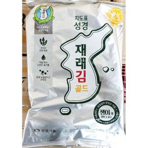 신선한 조미 전장김 지도표 골드 대 60g x4개 조미김  구은김