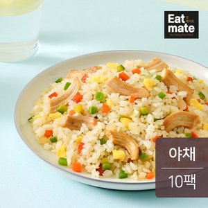 잇메이트 닭가슴살 몬스터 볶음밥 야채 250gx10팩(2.5kg)