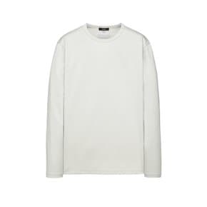 [25SS] 라이트 그레이《LuxCool》롱슬리브 라운드 티셔츠 ARTS5B200G1