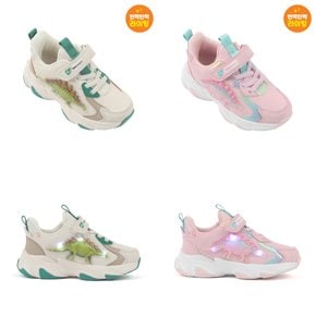 토박스 DINOSOLES  24년 F/W 신상 LED  스테고 새턴 DNKCE3TSSS11