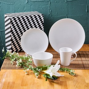 Noritake(노리타케) WoW(Dune White) 식기 4개입