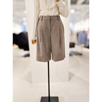 아이잗컬렉션 [파주점] [더아이잗컬렉션]울 블렌드 버큐다 팬츠 CPBA0SL411