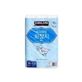 코스트코 커클랜드 프리미엄 화장지 3겹 30롤 두루마리 (S45625126)