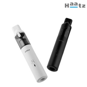 BLDC모터 휴대용 핸디 무선 2in1 청소기 15000pa 2중 헤파필터 차량용 무선청소기(화이트/블랙)