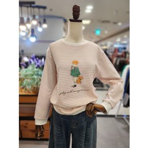 노원점 스테파니 마이걸 스트라이프 티셔츠 A26TS6114