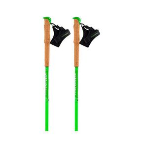 독일 컴퍼델 등산스틱 Komperdell Carbon FXP Team Green Foldable Trail Running Poles 135 cm