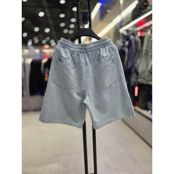 [시흥점] 남여공용 피그먼트워싱  절개 반바지(세미버뮤다)/JHZZ81403SB