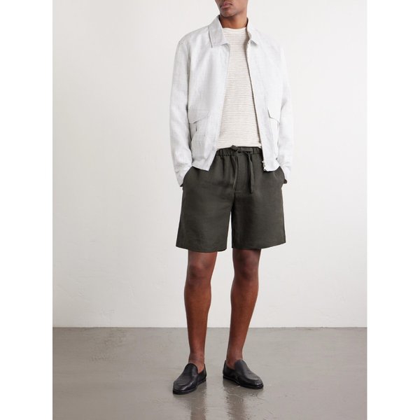 미스터 피 스트라이프 리넨 티셔츠 46376663163004806