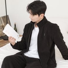 민트코코아 따뜻 편안한 남성 기모 집업 자켓