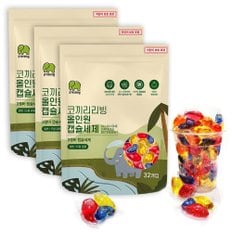 고농축 캡슐세제3P 3in1 장미향(12g 32개입x3)총96개 일반드럼 겸용