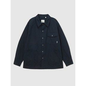 COVERALL TWILL JACKET_NAVY