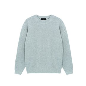 Cashlike Waffle Knit - Light Grey