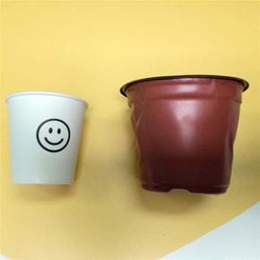 모종 파종 분갈이용 미니꽃화분 소형화분 포트화분 포트 화분 (지름 10.5cm)