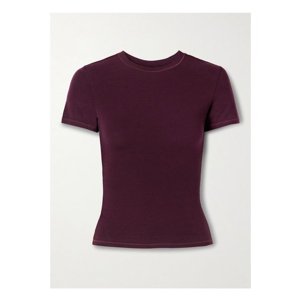 스킴스 스트레치 코튼 저지 티셔츠 커런트 플럼 퍼플 46376663162938933