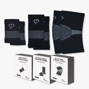 베베댑 베이직 임산부 보호대 세트(손목/발목/무릎)