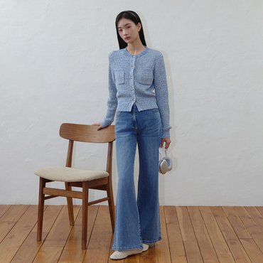 잇미샤 [25 S/S] 잇미샤 와이드 데님 팬츠 ITP5ZDP460