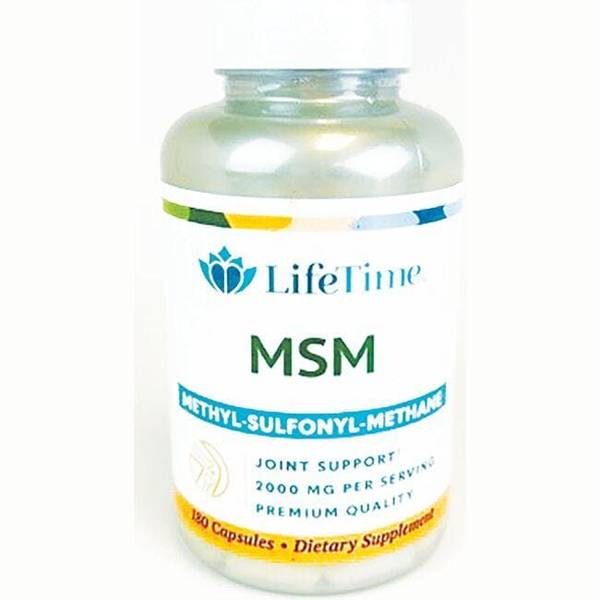 라이프타임비타민 MSM 1000mg 180정 캡슐