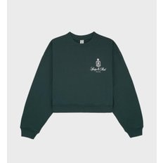 공식온라인 Vendome Cropped Crewneck 여성용 맨투맨 SRB3MT200GN