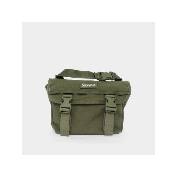 25SS 패치로고 미니 크로스 공용 메신저백 SS25B8 OLIVE
