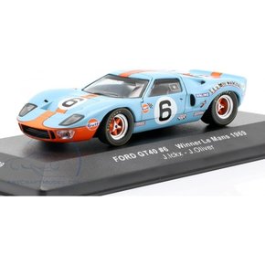 익소 (IXO) 미니카 1/43 포드 GT40 걸프 1969 르망 24시간 레이스 우승자 6번 ICKX, 올리버