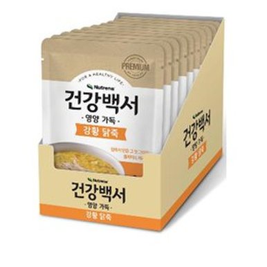 건강백서 영양가득 강황닭죽 80g