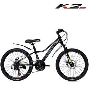 **케이투바이크 MTB 자전거 레이브2.1D 22인치  초등학생 원터치 21단 디스크브레이크
