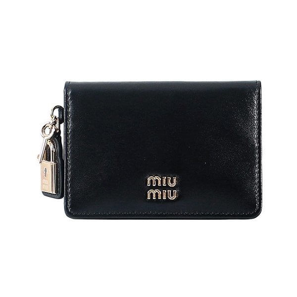 [시흥점] 26SS 로고 레더 카드지갑 (5MC103 2IGA F0002)