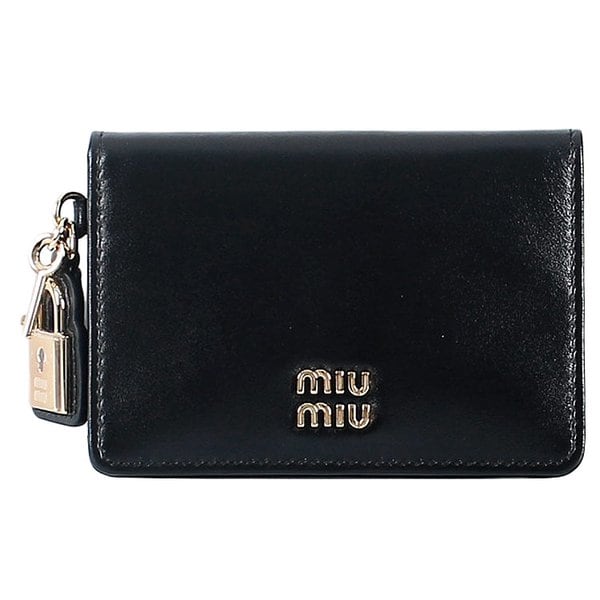 [시흥점] 26SS 로고 레더 카드지갑 (5MC103 2IGA F0002)