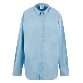 베트멍 [국내/당일]20SS SS20SH276 LIGHT BLUE 베트멍 백로고 여성 셔츠