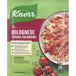 Knorr 크노르 볼로네제 이탈리아 소스 42g