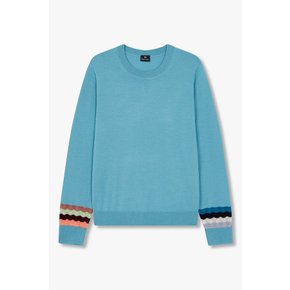 [PS PAUL SMITH] 여성 스트라이프 슬리브 스웨터 5745128503000