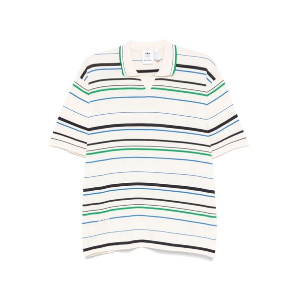 확대된 대표 [해외배송] 코튼 블렌드 니트 폴로 셔츠 JM8203WONDERWHITE/GREEN/BLUEBIRD B0711691676