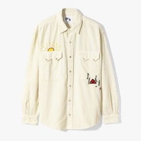 프레지던트[RODEO HAND EMBROIDERY CORDUROY SHIRT (ENZYME WASH)]/코듀로이 셔츠 PIC2M40000