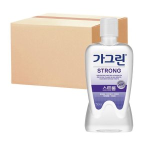 가그린 구강청결제 스트롱 750ml x 12개