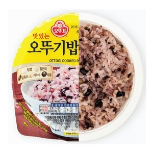  오뚜기 맛있는 즉석 오곡밥 210g 9입