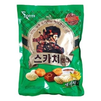  롯데 스카치 캔디 1,553g 4봉지