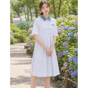 플리츠 셔츠 모달 원피스 GAMOP13G _P336030338