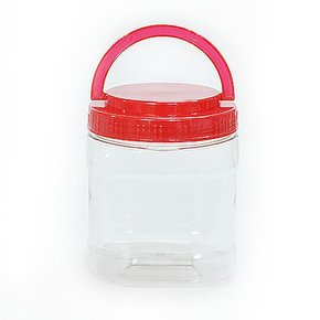 PET용기 사각1.5L 잼병 젓갈용기 된장 고추장통