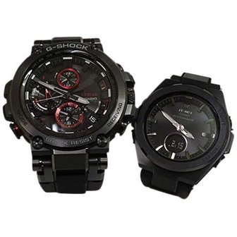  CASIO G-SHOCK MTG-B1000B-1AJF MSG-W200G-1A2JF 카시오 손목시계 페어 워치 순정 페어