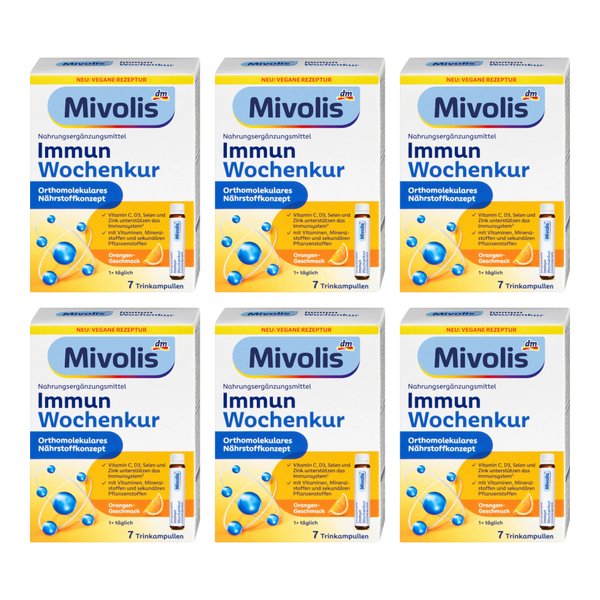 [해외직배송] DM 미볼리스 이뮨드링크 25ml 7개입 x 6팩세트(6주세트)