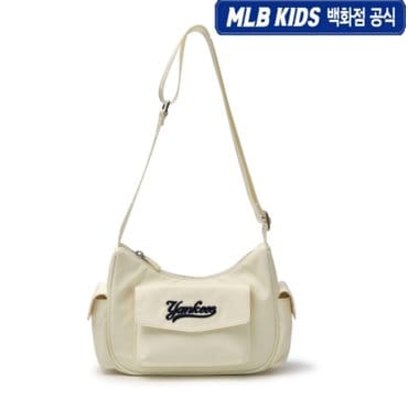 MLB키즈 [백화점공식]25SS 바시티 나일론 호보백  7ACRV015N -50NBL