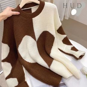 브라우니 하트 라운드 니트 2COLOR_P328796752