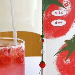 비즈 책갈피 끈갈피 만들기 토마토 DIY 초등 학생 어르신  만들기 공예 취미 세트 키트 공예