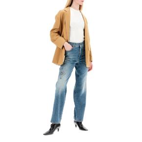 WEEKEND MAX MARA 여성 gatti jeans with embroidered Light blue