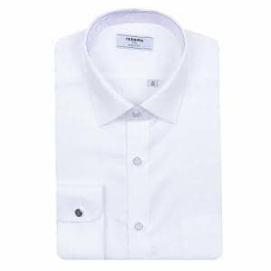 레노마 (일반핏)  DOT 올오버 도비 소매 주얼리단추 흰색셔츠 (  RLSSG1005-WH)