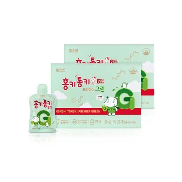 함소아 홍키통키 프리미어 그린 30포 2개
