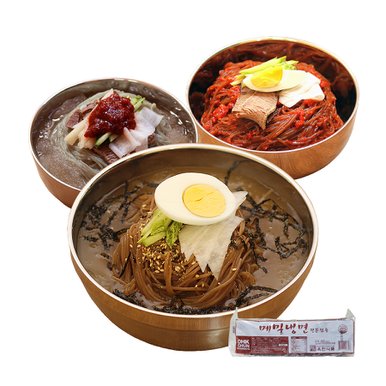 선비찬 옥천냉면사리 메밀냉면사리 2Kg X 2봉(20인분/사리면만) 평양냉면 HACCP 전문점 납품 고급냉면사리 냉동식품