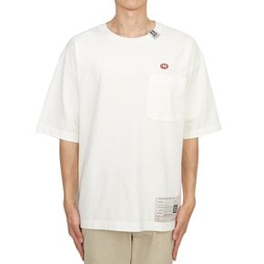 메종미하라야스히로 남성 반팔티셔츠 A12TS641 WHITE