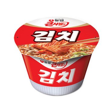  농심 김치 큰사발 112g x16개